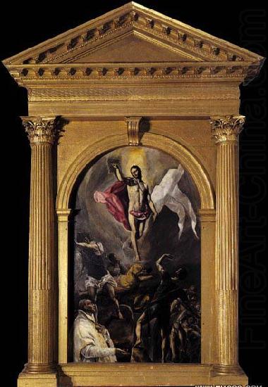 GRECO, El The Resurrection china oil painting image